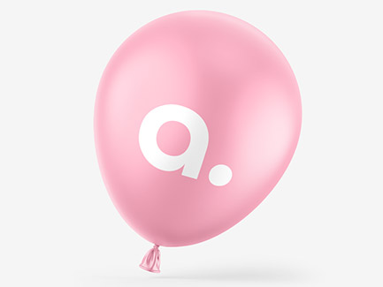 Ilmapallo omalla painatuksella