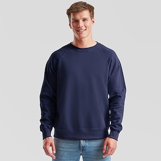 Fruit of the Loom Classic Raglan Sweat - navy