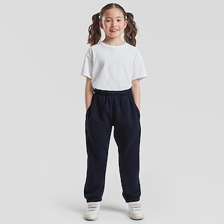 Fruit of the Loom Kids Premium Elasticated Cuff Jog Pants