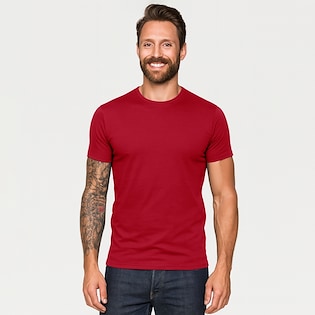 Tee Jays Interlock Tee - deep red