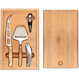 Juusto- ja viinisetti Bamboo