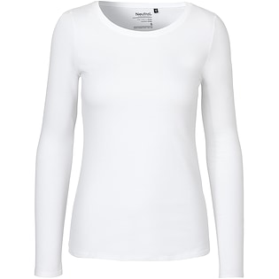 Neutral Ladies Longsleeve T-shirt - white