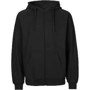Neutral Mens Zip Hoodie - black