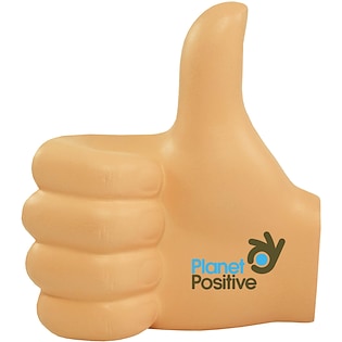 Stressipallo Thumbs Up - beige