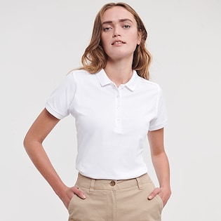 Russell Ladies´ Fitted Stretch Polo 566F