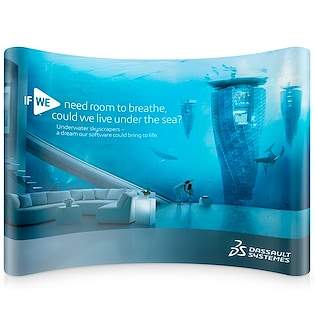 Messuseinä Pop Up Large, 320 cm