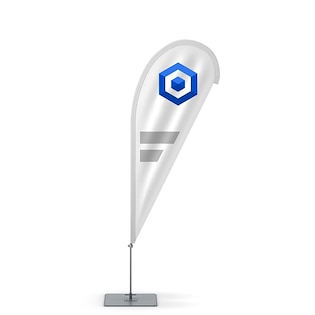 Rantalippu Drop Small, 260 cm