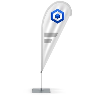 Rantalippu Drop Medium, 310 cm