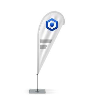 Rantalippu Drop Large, 410 cm