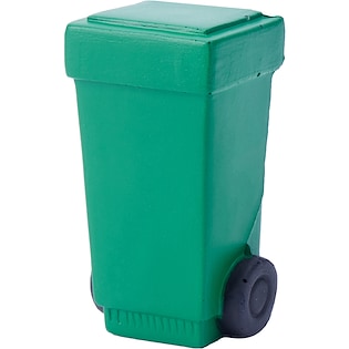 Stressipallo Garbage Bin - vihreä