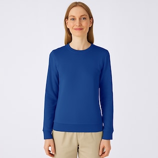 B&C Organic Crew Neck Women - royal