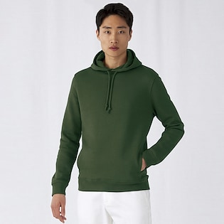 B&C Organic Hooded - forest green