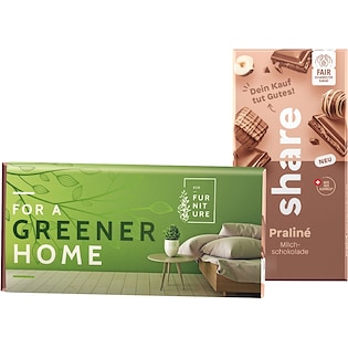 Suklaalevy Share Scarlett, 100 g