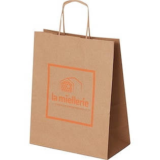 Paperikassi Tango Brown 27 x 22 x 11 cm