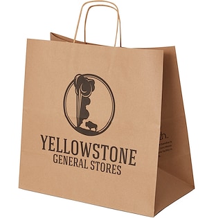 Paperikassi Tango Brown 34 x 35 x 18 cm