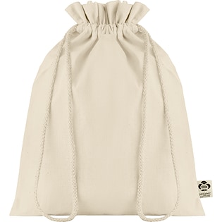 Puuvillapussi Sylvie M, 32 x 25 cm