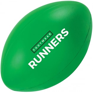 Stressipallo Rugby Ball - green