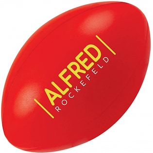 Stressipallo Rugby Ball - red