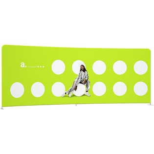 Messuseinä Softstar Curved 600