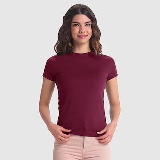Roly Jamaica Women´s T-shirt - burgundy