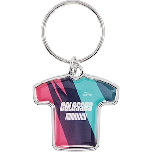 Metallinen avaimenperä Team Shirt