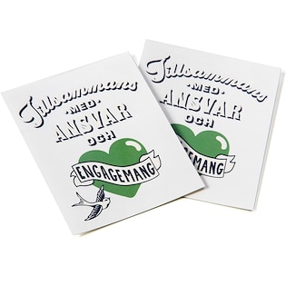 Siirtotatuointi Solo 75 x 63 mm