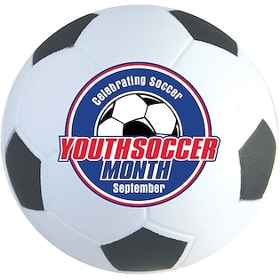 Stressipallo Football - black/white