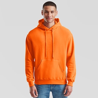 Fruit of the Loom Classic Hooded Sweat - orange
