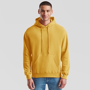 Fruit of the Loom Classic Hooded Sweat - sunflower