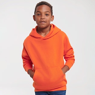 Russell Hooded Kids Sweat 575B - orange