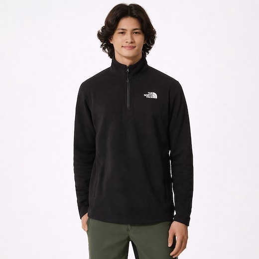 The North Face 100 Glacier Men´s 1/4 Zip Fleece | Fleecetakki